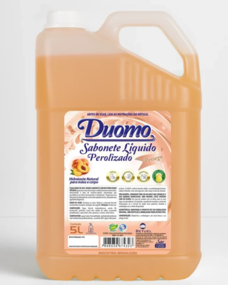 Duomo Sabonete Líquido Perolizado Pêssego - 5L