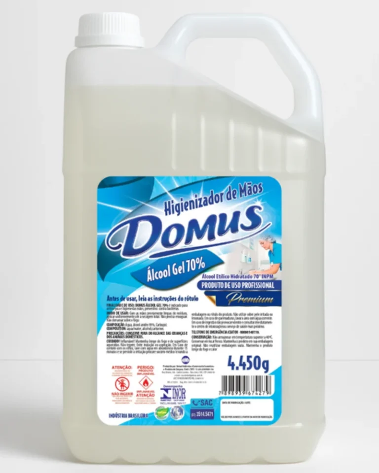 Domus Álcool em Gel 70% - 5L