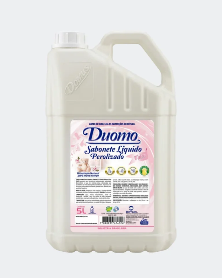 Duomo Sabonete Líquido Perolizado Talco - 5L (frasco leitoso)
