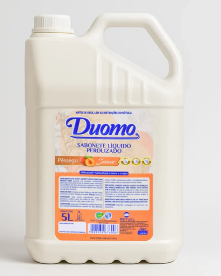 Duomo Sabonete Líquido Perolizado Pêssego Suave - 5L