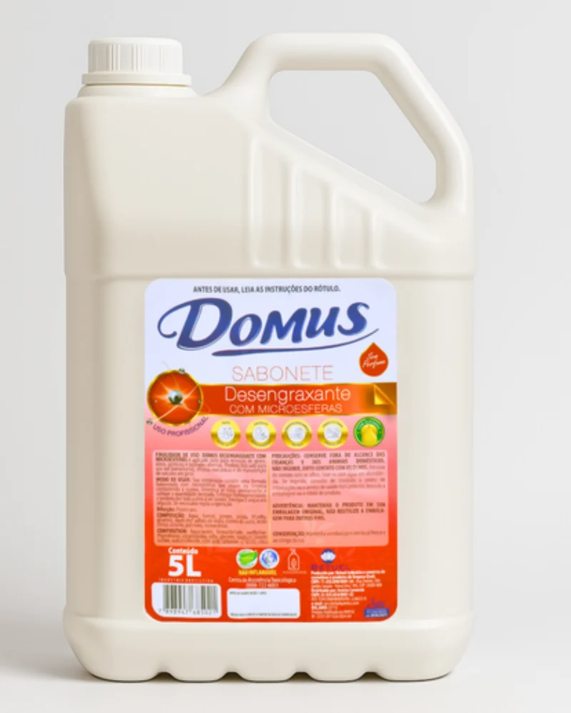 Domus Sabonete Líquido Desengraxante com Microesferas - 5L