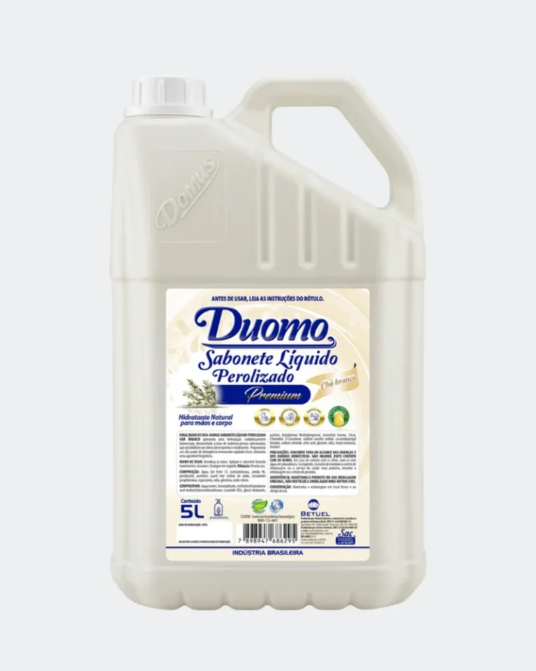Duomo Sabonete Líquido Hidratante Chá Branco - 5L (frasco leitoso)