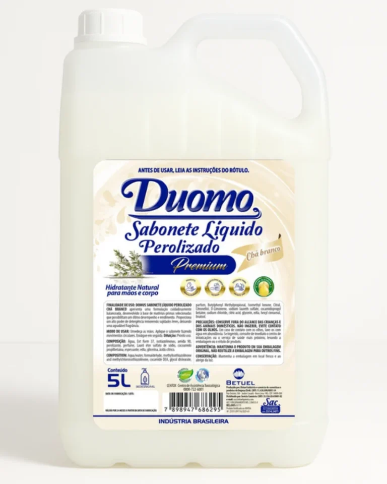 Duomo Sabonete Líquido Hidratante Chá Branco - 5L