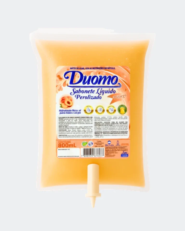 Duomo Sabonete Líquido Perolizado Pêssego - 800ml