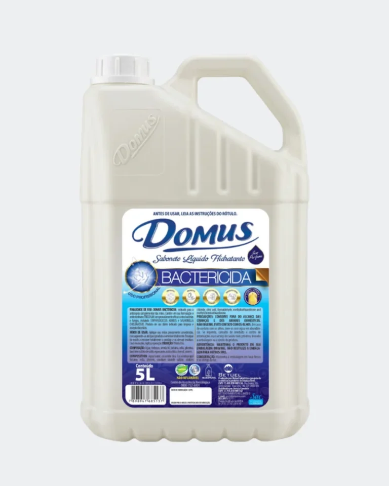 Domus Sabonete Líquido Bactericida - 5L (frasco leitoso)