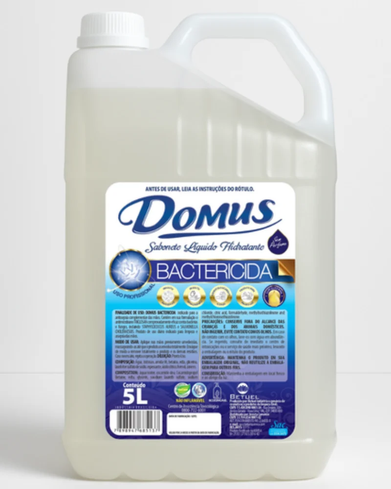 Domus Sabonete Líquido Bactericida - 5L