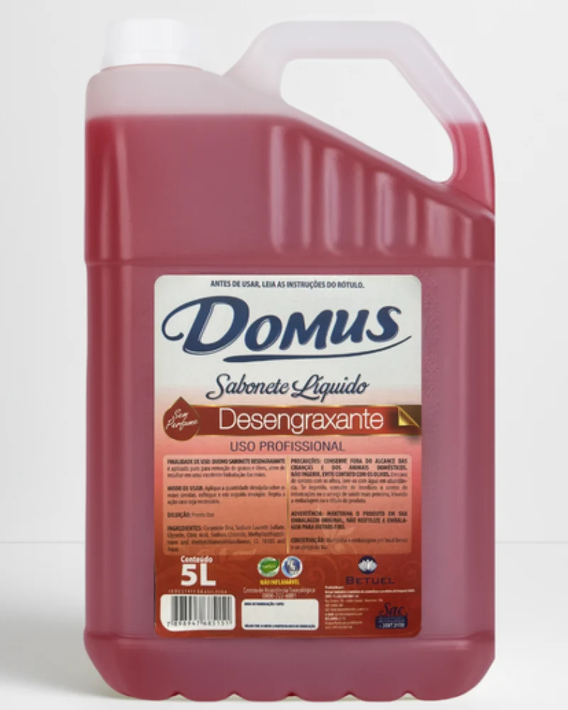 Domus Sabonete Líquido Desengraxante - 5L