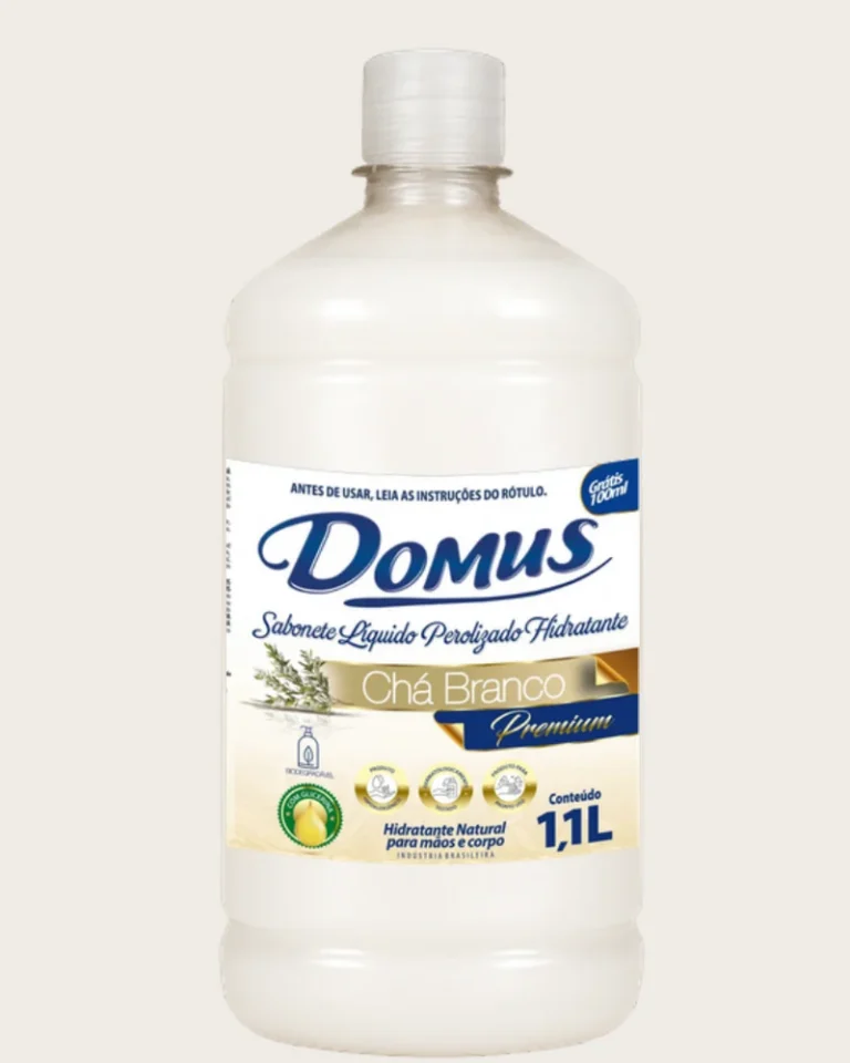 Domus Sabonete Perolizado Hidratante Chá Branco - 1,1L